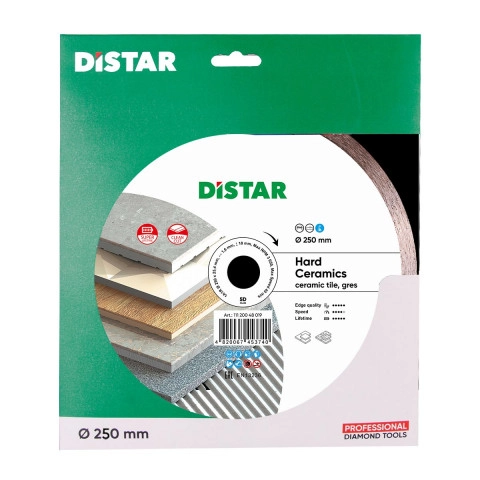 Distar DIAMANTTRENNSCHEIBE 1A1R 250 HARD CERAMICS für Nassschneidemaschine