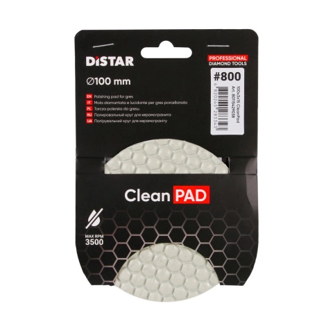 Distar DIAMANT-POLIERPADS 100X3X15 CLEANPAD